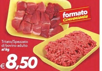 Iper Super Conveniente Tritato/spezzato di bovino adulto offerta
