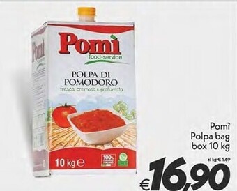 Iper Super Conveniente Pomì polpa bag box offerta