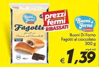 Iper Super Conveniente Buoni di forno fagotti al cioccolato offerta