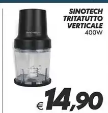 Iper Super Conveniente Sinotech tritatutto verticale offerta