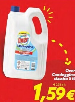 Iper Super Conveniente Over candeggina classica offerta