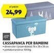 ALDI Living style cassapanca per bambini offerta