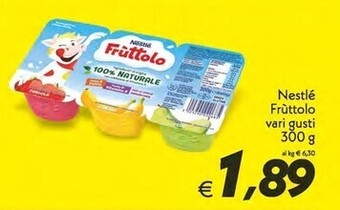 Iper Super Conveniente Nestlè fruttolo offerta