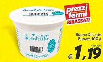Iper Super Conveniente Buona di latte burrata offerta