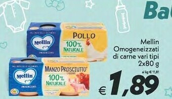 Iper Super Conveniente Mellin omogeneizzati di carne offerta