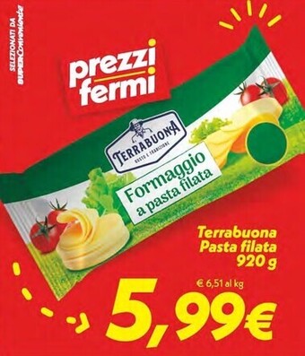 Iper Super Conveniente Terrabuona pasta filata offerta
