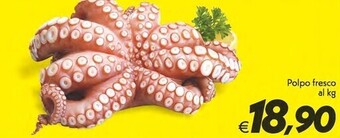 Iper Super Conveniente Polpo fresco offerta