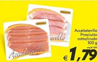 Iper Super Conveniente Crudodolce accattatevillo prosciutto cotto offerta