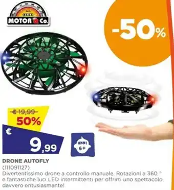 Toys Center Motor & Co. Drone Autofly offerta