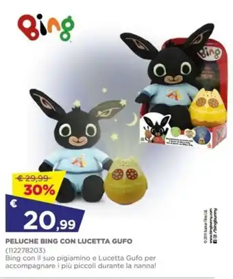 Toys Center Bing Peluche con Lucetta Gufo offerta