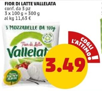 PENNY Fior di Latte Vallelata 300 g offerta