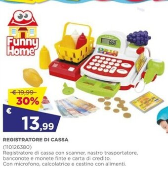 Funny Home Registratore di Cassa