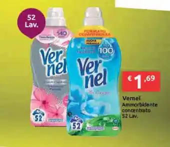 Saponi e profumi Vernel Ammorbidente 52 Lav. offerta