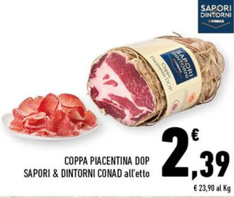 Conad Conad Sapori & Dintorni Coppa piacentina dop offerta