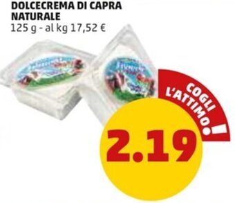 PENNY Dolcecrema di Capra Naturale 125 g offerta