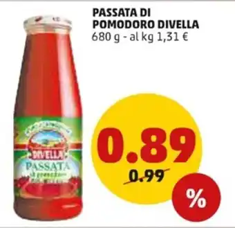 PENNY Divella Passata di Pomodoro 680 g offerta