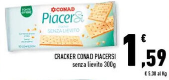 Conad Conad PiacerSi Cracker 300g offerta