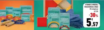 Conad Conad Parafarmacia Vitamine e minerali 30 compresse offerta