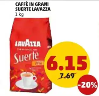 PENNY Lavazza Caffe in Grani Suerte 1 kg offerta