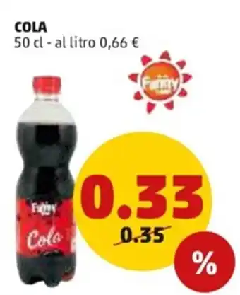 PENNY Cola 50 cl offerta