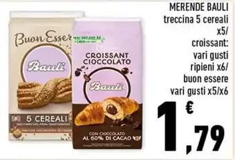 Conad Bauli Merende 5 cereali x5/x6 offerta