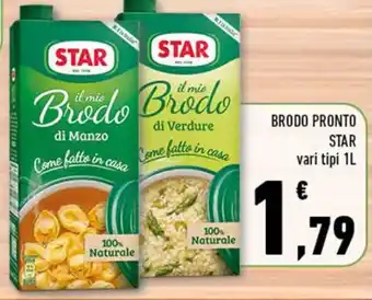 Conad Star Brodo Pronto 1L offerta