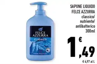 Conad Felce Azzurra Sapone Liquido 300ml offerta