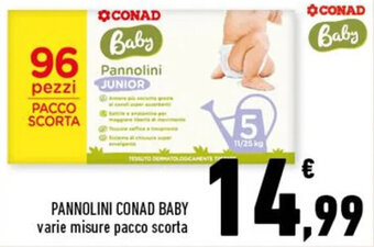 Conad Conad Baby Pannolini offerta