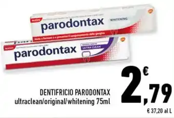 Conad parodontax Dentifricio 75ml offerta