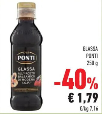 Conad Ponti Glassa 250 g offerta