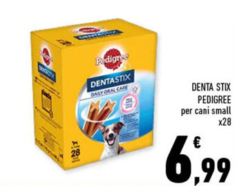 Conad Pedigree Denta stix x28 offerta