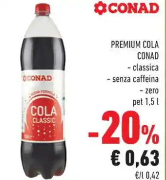 Conad Conad Premium Cola 1,5 l offerta