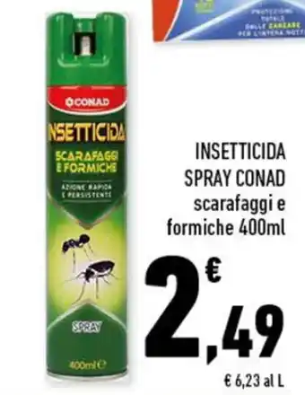 Conad Conad Spray Insetticida 400ml offerta