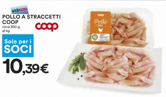 Coop Coop Pollo a straccetti 300 g offerta