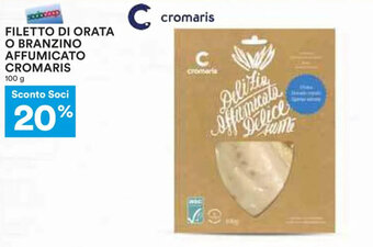 Coop Cromaris Filetto di orata o branzino affumicato 100 g offerta