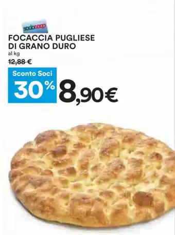 Coop Focaccia Pugliese di grano duro offerta