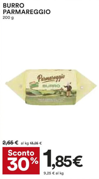 Coop Burro Parmareggio 200 g offerta