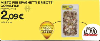 Coop Coralfish Misto pe spaghetti e risotti 250 g offerta