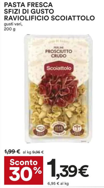 Coop Scoiattolo Pasta fresca sfizi di gusto raviolificio 200 g offerta