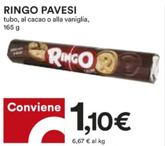 Coop Pavesi Ringo 165 g offerta