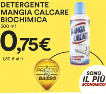 Coop Detergente Mangia Calcare Biochimica 500 ml offerta