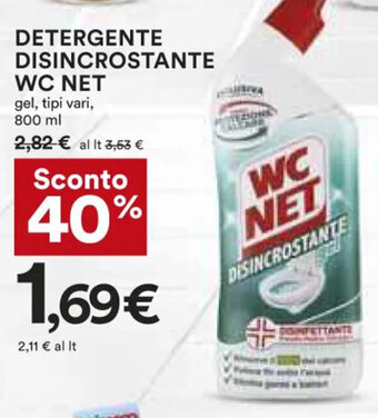 Coop WC Net Detergente Disincrostante 800 ml offerta