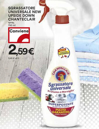 Coop Chanteclair Sgrassatore Universale new upside down 750 ml offerta
