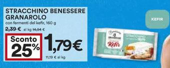 Coop Granarolo Stracchino Benessere 160 g offerta