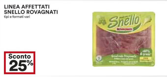 Coop Rovagnati Snello Linea Affettati offerta