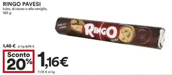 Coop Pavesi Ringo 165 g offerta