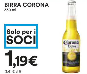 Coop Corona Birra 330 ml offerta