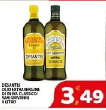 Desantis Olio Extra Vergine di Oliva Classico/San Giovanni 1 litro