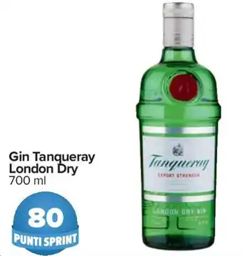 Carrefour Gin Tanqueray London Dry 700 ml offerta