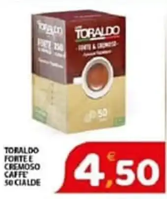 Premium Supermercati Toraldo Caffe Forte e Cremoso 50 Cialde offerta